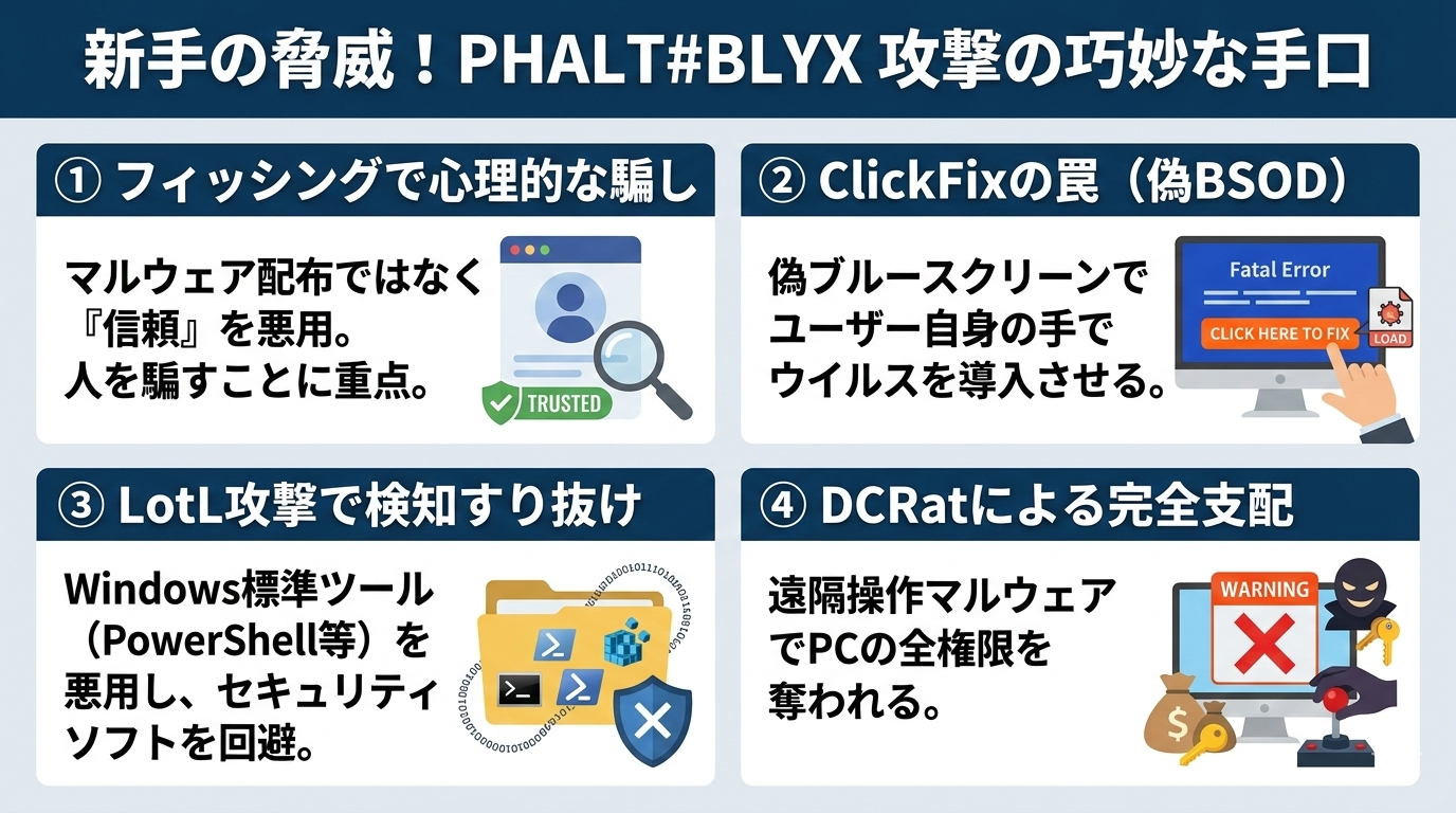 PHALT#BLYX サイバー攻撃キャンペーンとは