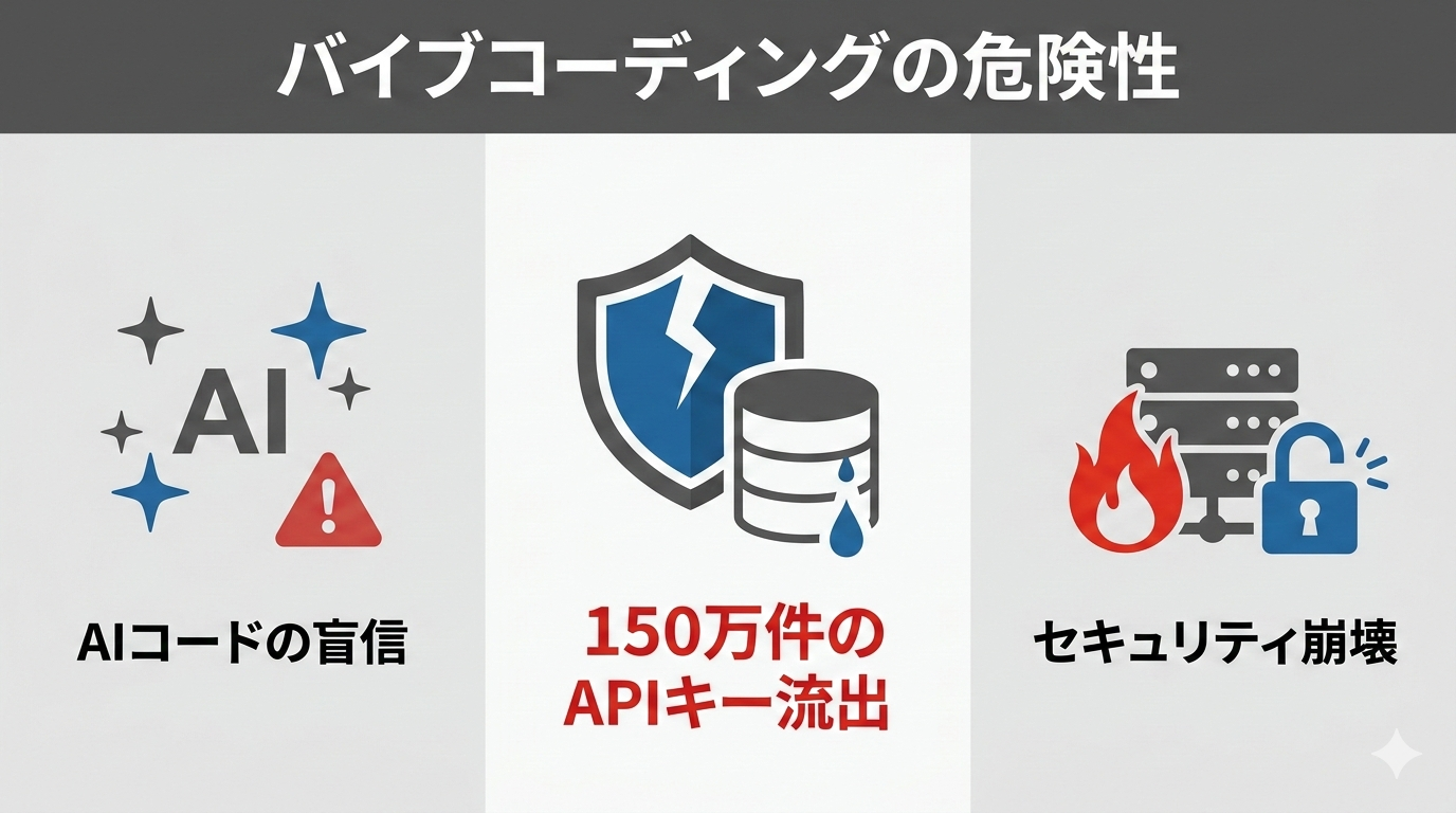 バイブコーディングの危険性