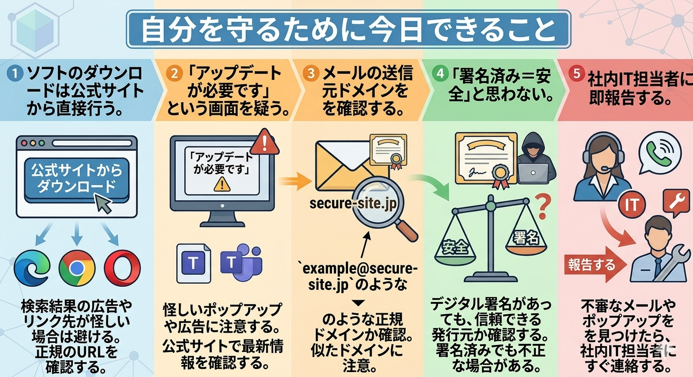 自分を守るためにできること