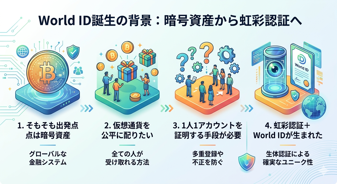 World ID誕生の背景、暗号資産から虹彩認証へ