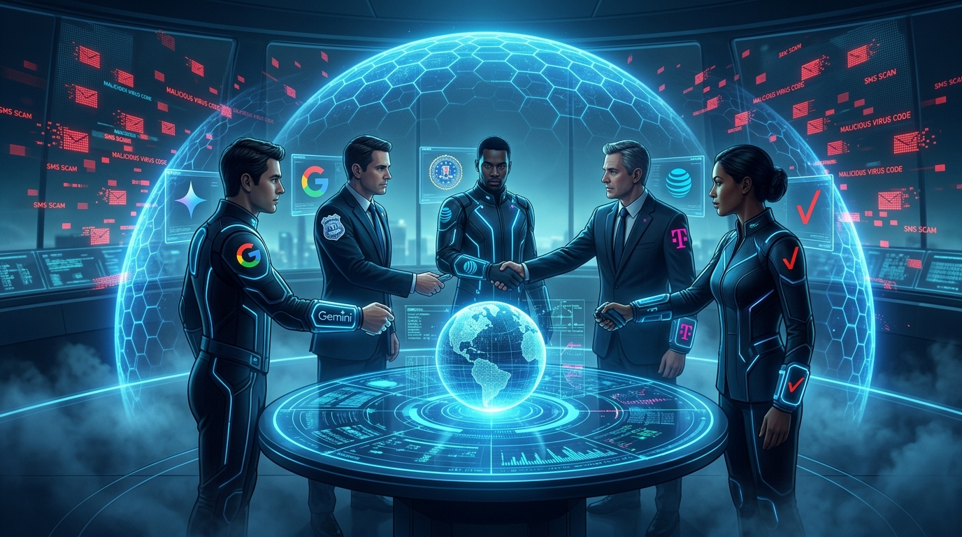 Google、FBI、AT&T、T-Mobile、Verizonらと連携