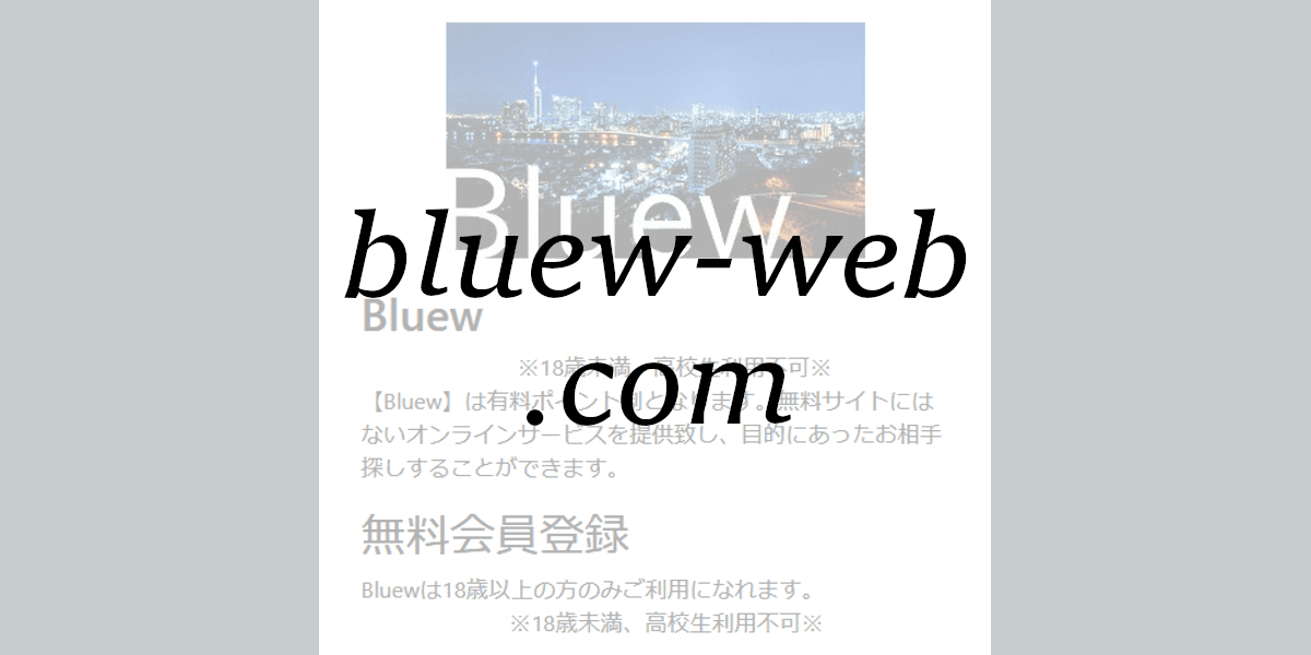 bluew-web.com