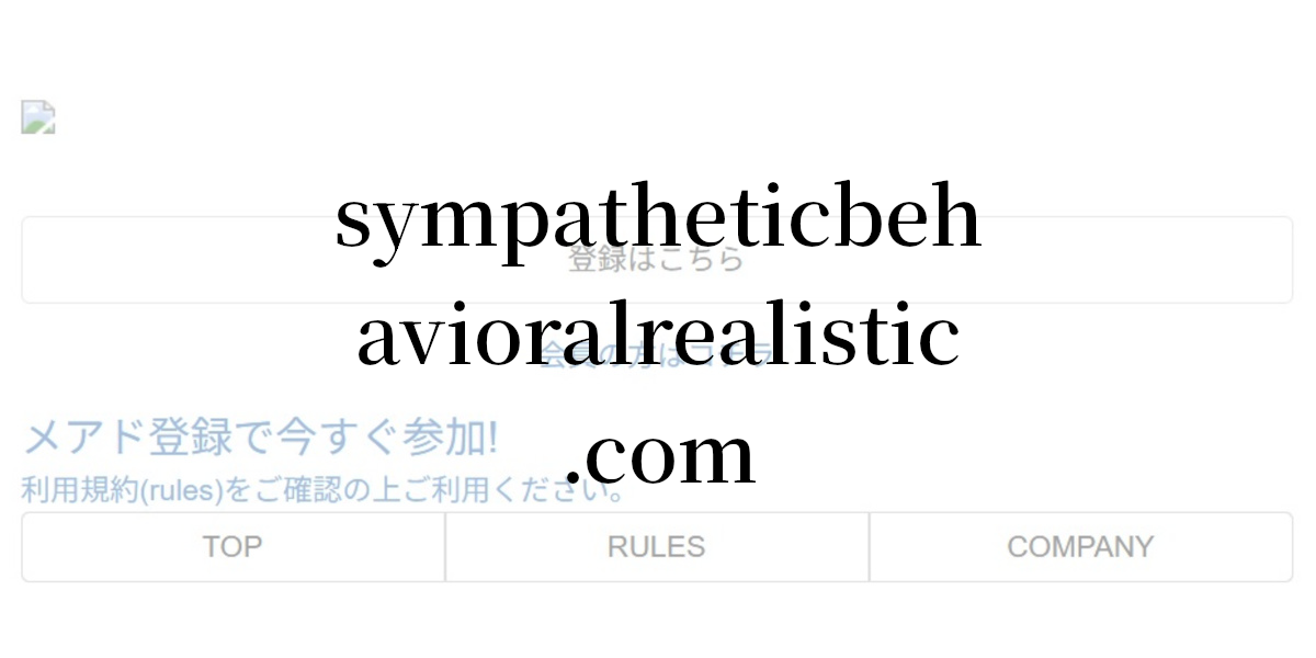 sympatheticbehavioralrealistic.com