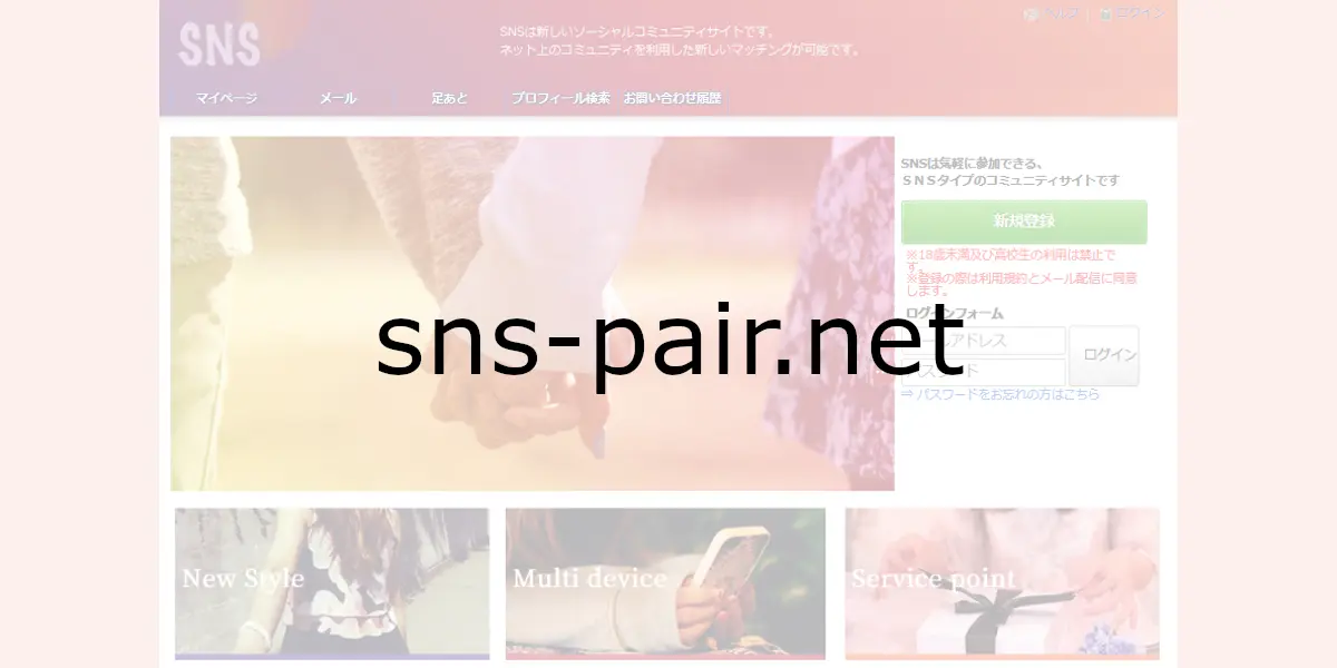 sns-pair.net