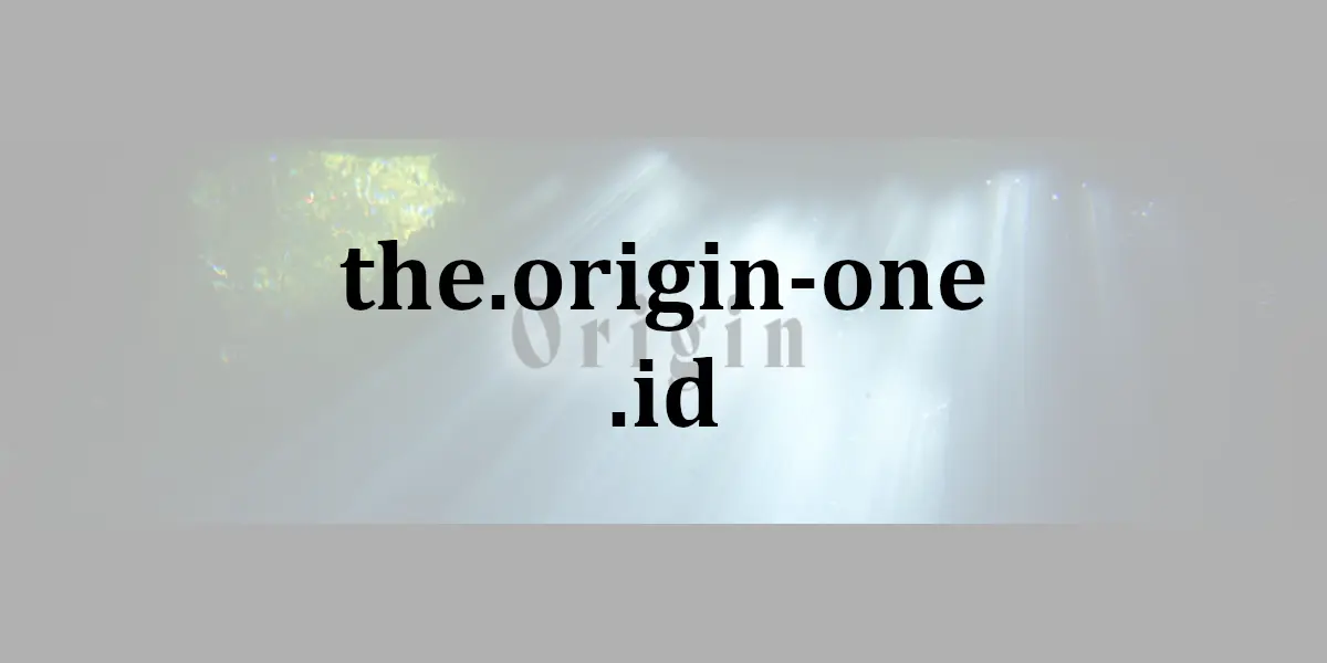 the.origin-one.id